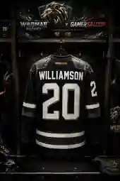 Williamson20 Wildman Hockey jersey